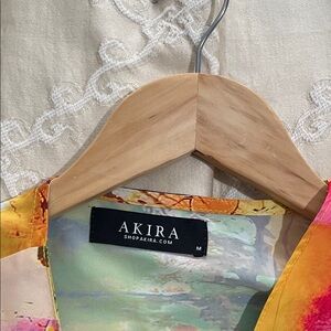 AKIRA Colorful Floral Dress